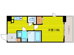 アジリア天満橋の物件間取画像